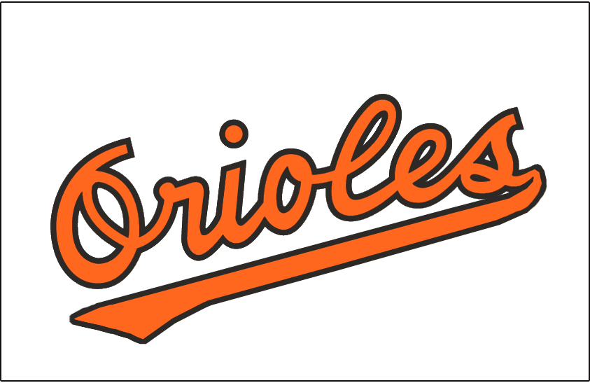 Baltimore Orioles 1955-1962 Jersey Logo iron on heat transfer